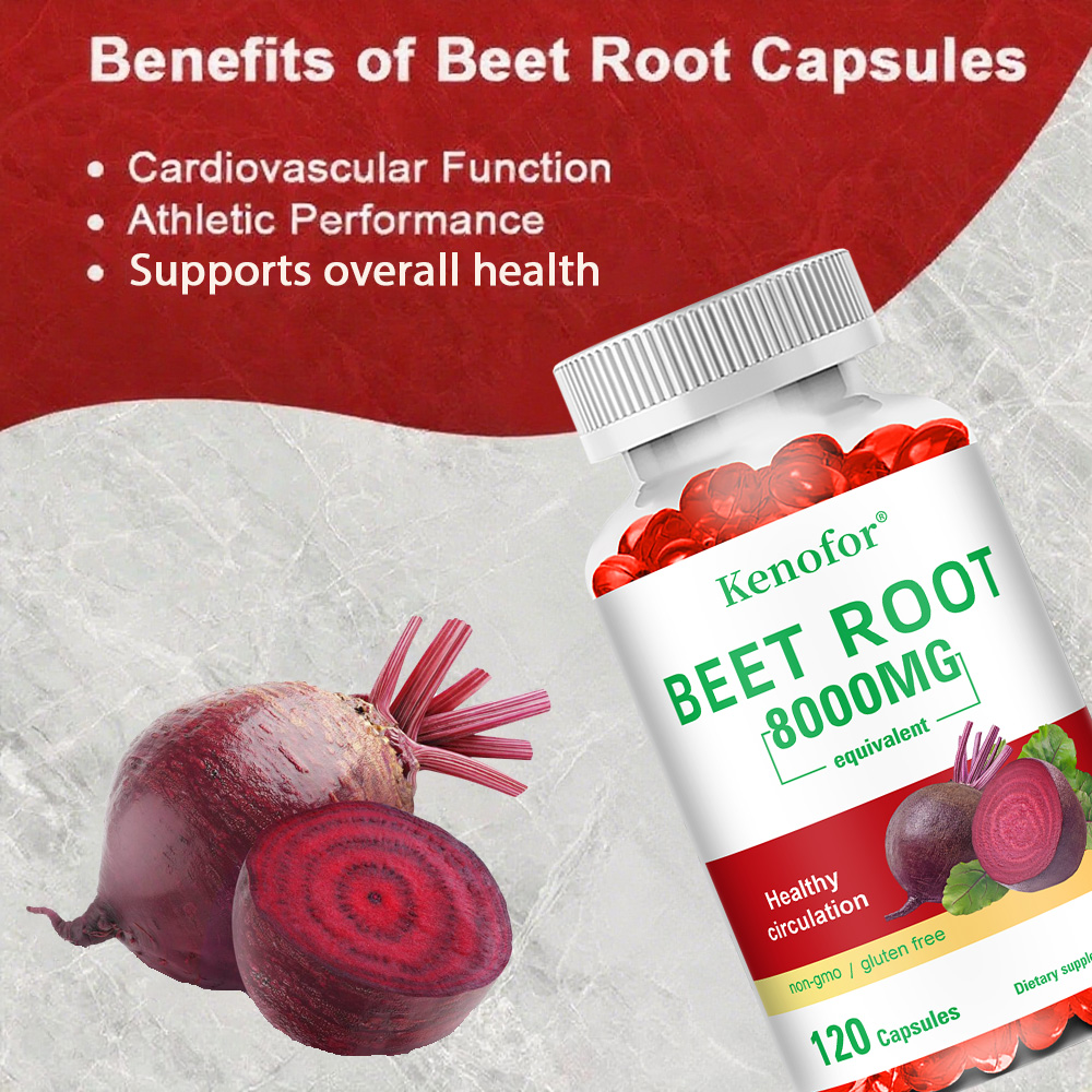 Valerian Root Capsule - Beetroot Powder Extract Capsules - With