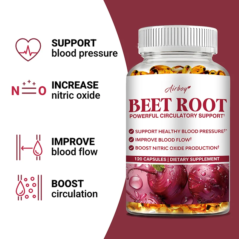 Valerian Root Capsule - Beet Root Capsules - Blood Pressure