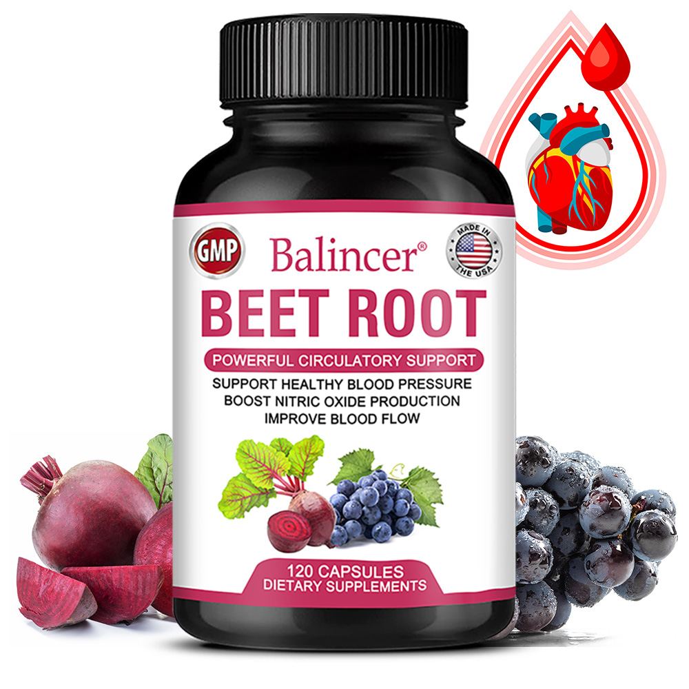 Valerian Root Capsule - Beetroot Extract Capsules - Improves Energy