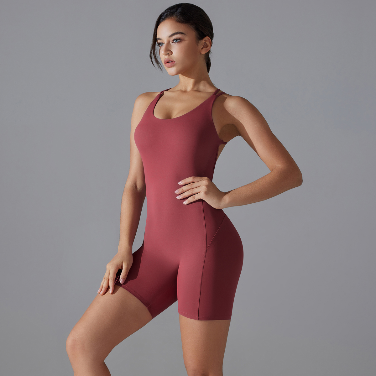 Yoga Set Sexy Backless Sporty  - Herbal Yoga 评论和价格
