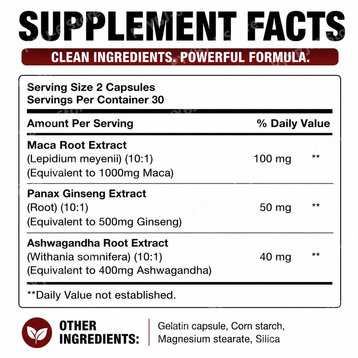 Googeer Maca Capsules with Mac - Valerian Root Capsule 评论和价格