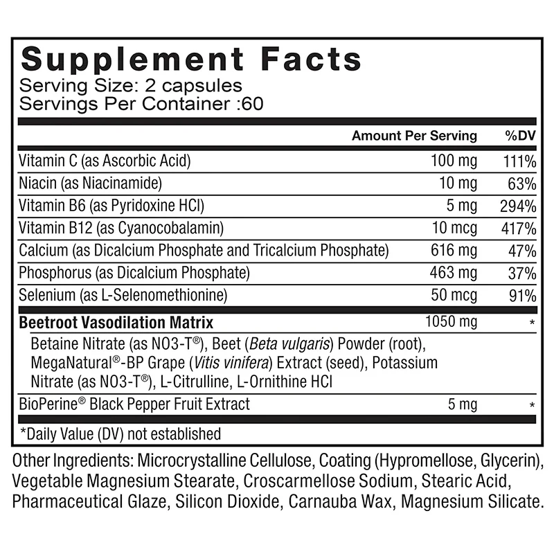 Beet Root Capsules - Blood Pre - Valerian Root Capsule 评论和价格