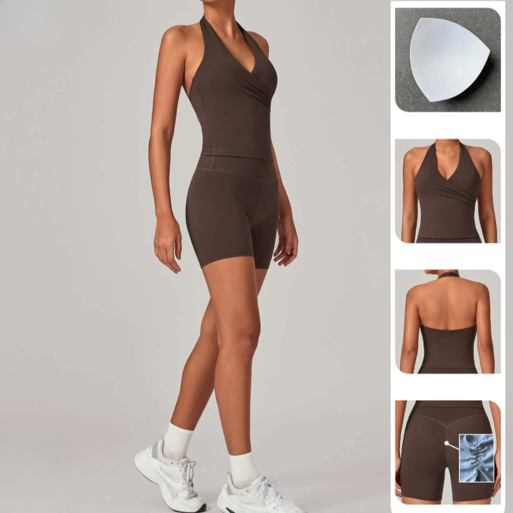 2-piece Women Gym Jogging Spor - Herbal Yoga 评论和价格