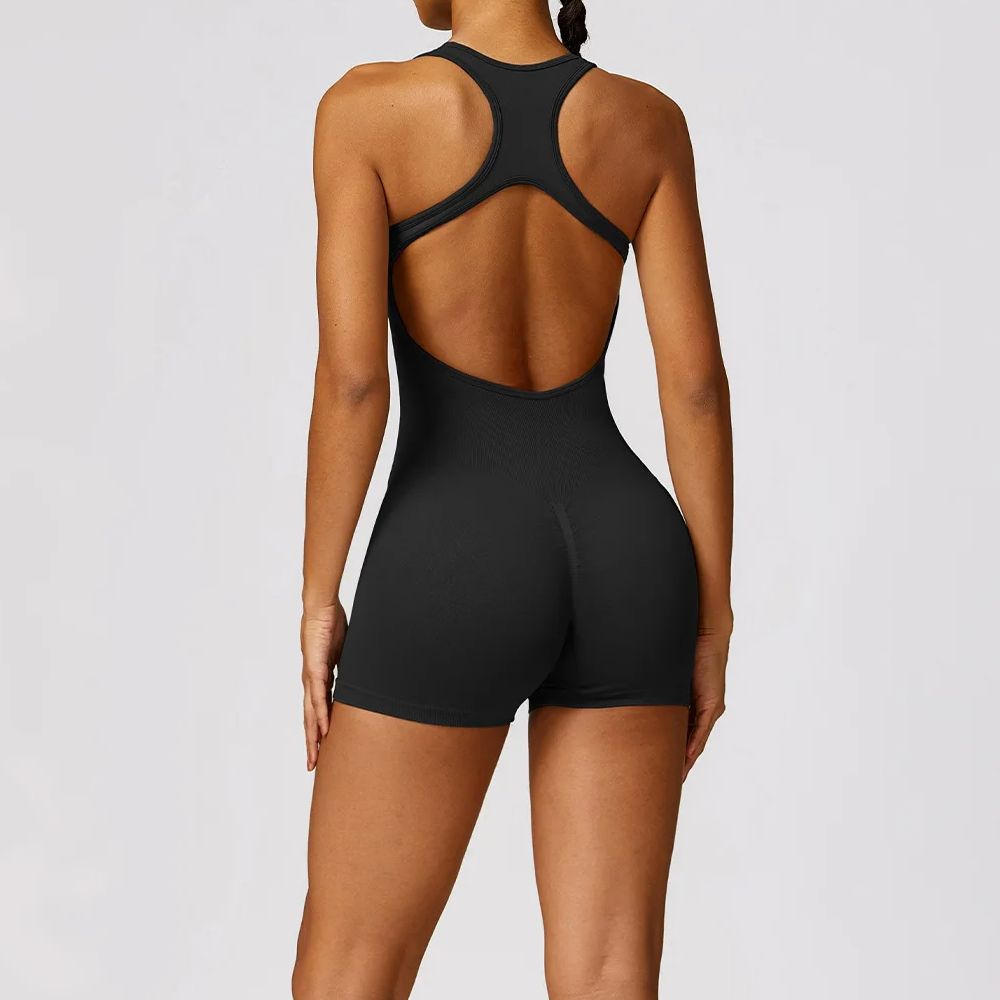 Sexy Back Jumpsuit Gym Set Wom - Herbal Yoga 评论和价格