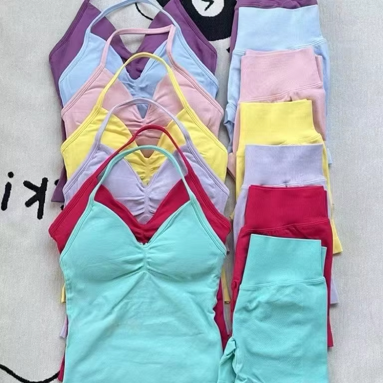1-2 Pieces Gym Set Women Backl - Herbal Yoga 评论和价格