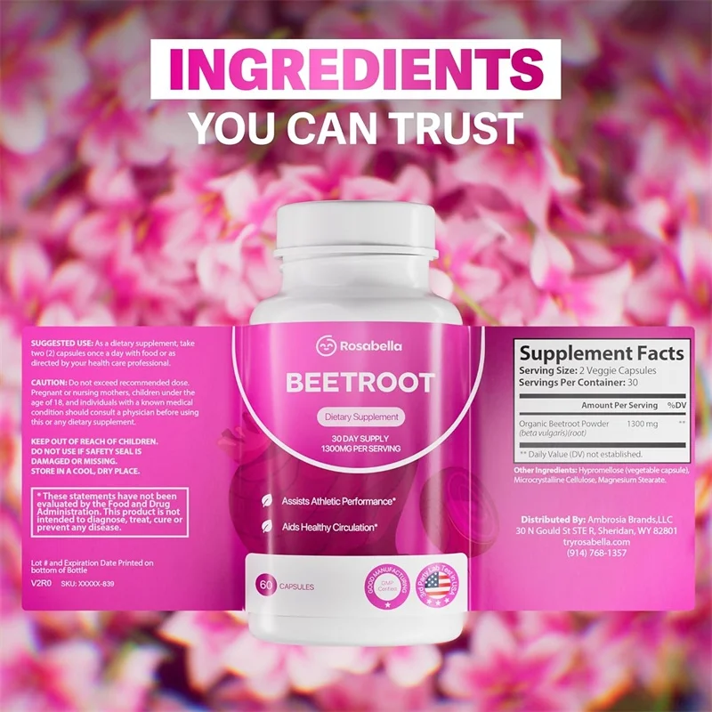 Organic Beet Root Capsules - P - Valerian Root Capsule 评论和价格