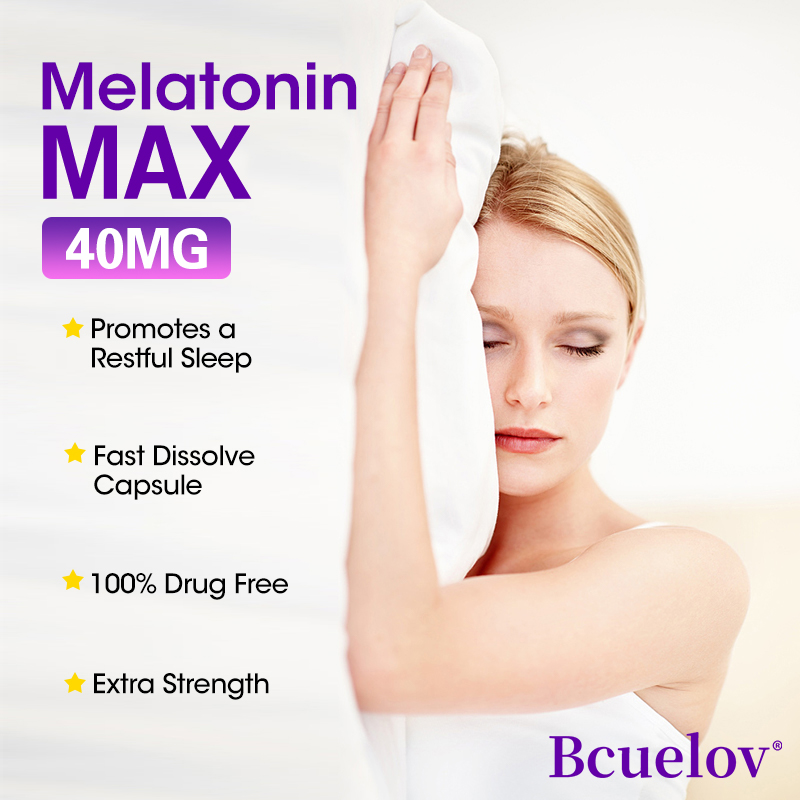 40mg Melatonin Capsules with C - Valerian Root Capsule 评论和价格