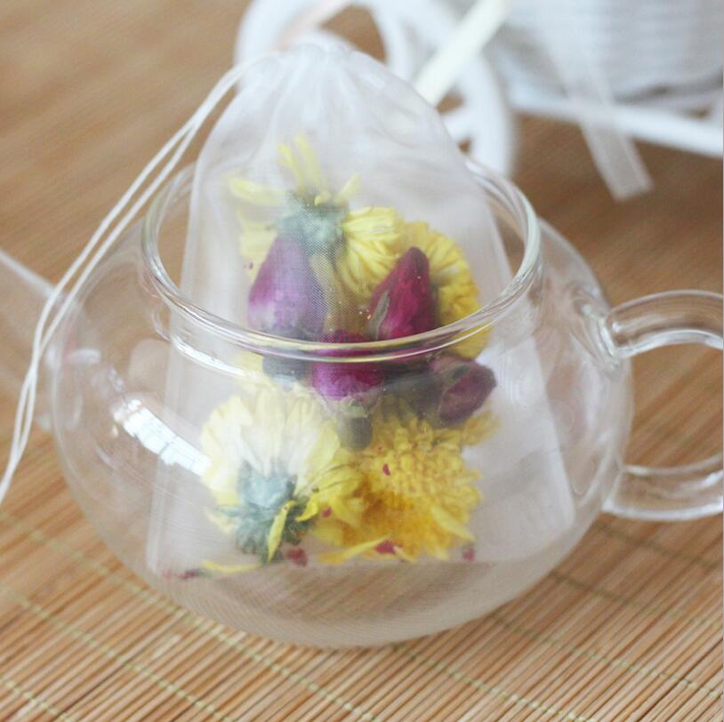 50pcs/lot Empty Tea Bag Nylon  - Herbal Wellness Products 评论和价格